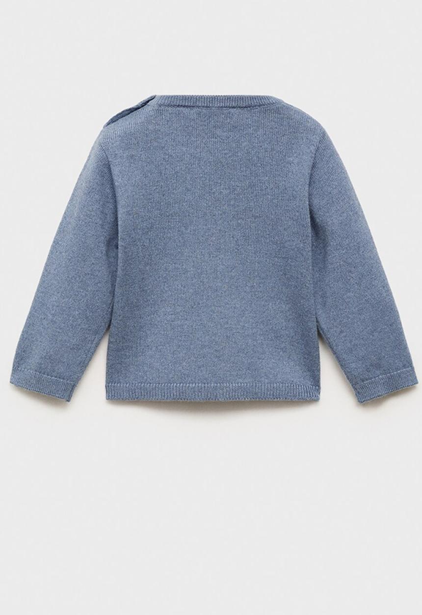 MANGO - Sweater london - medium blue