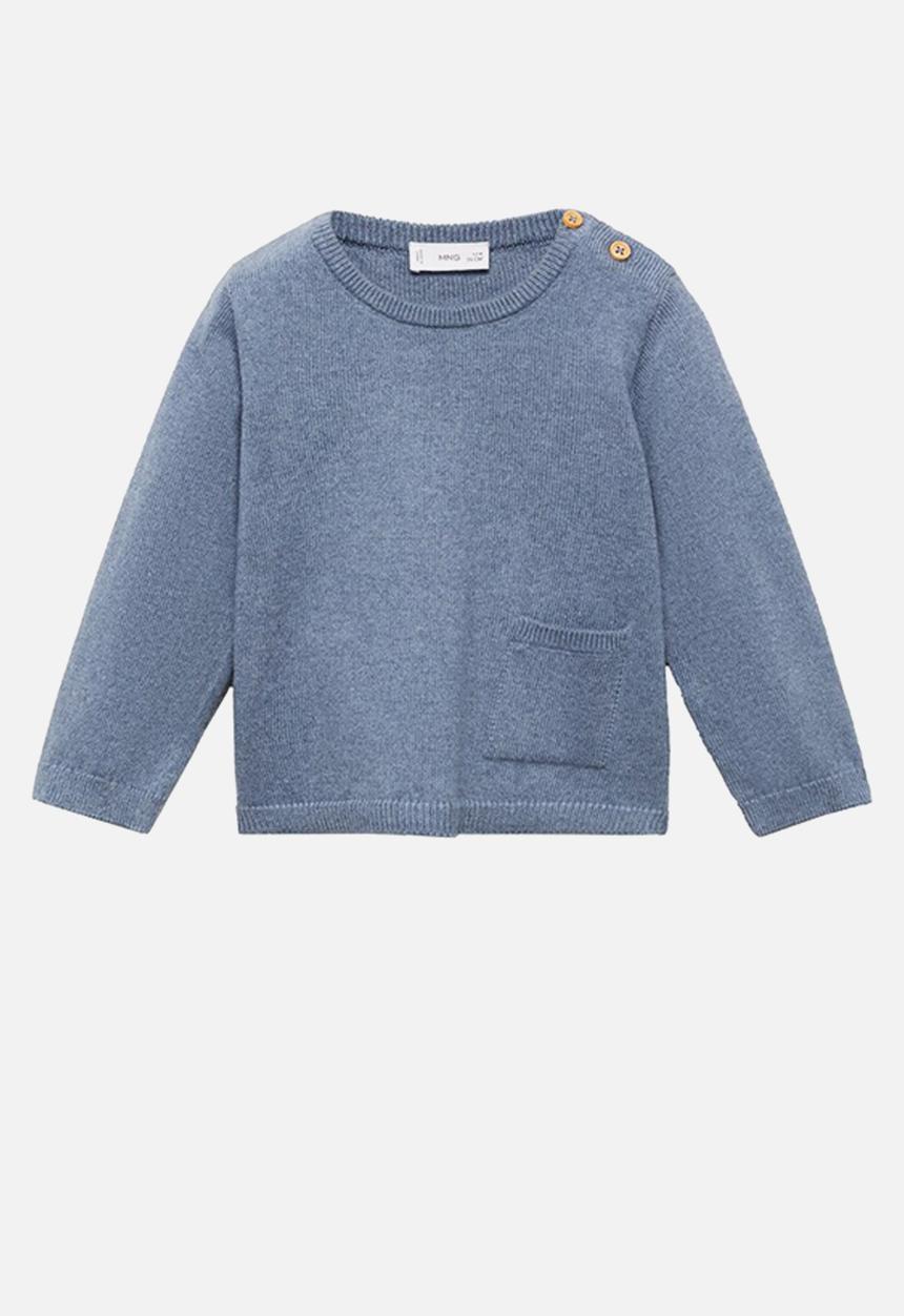 MANGO - Sweater london - medium blue