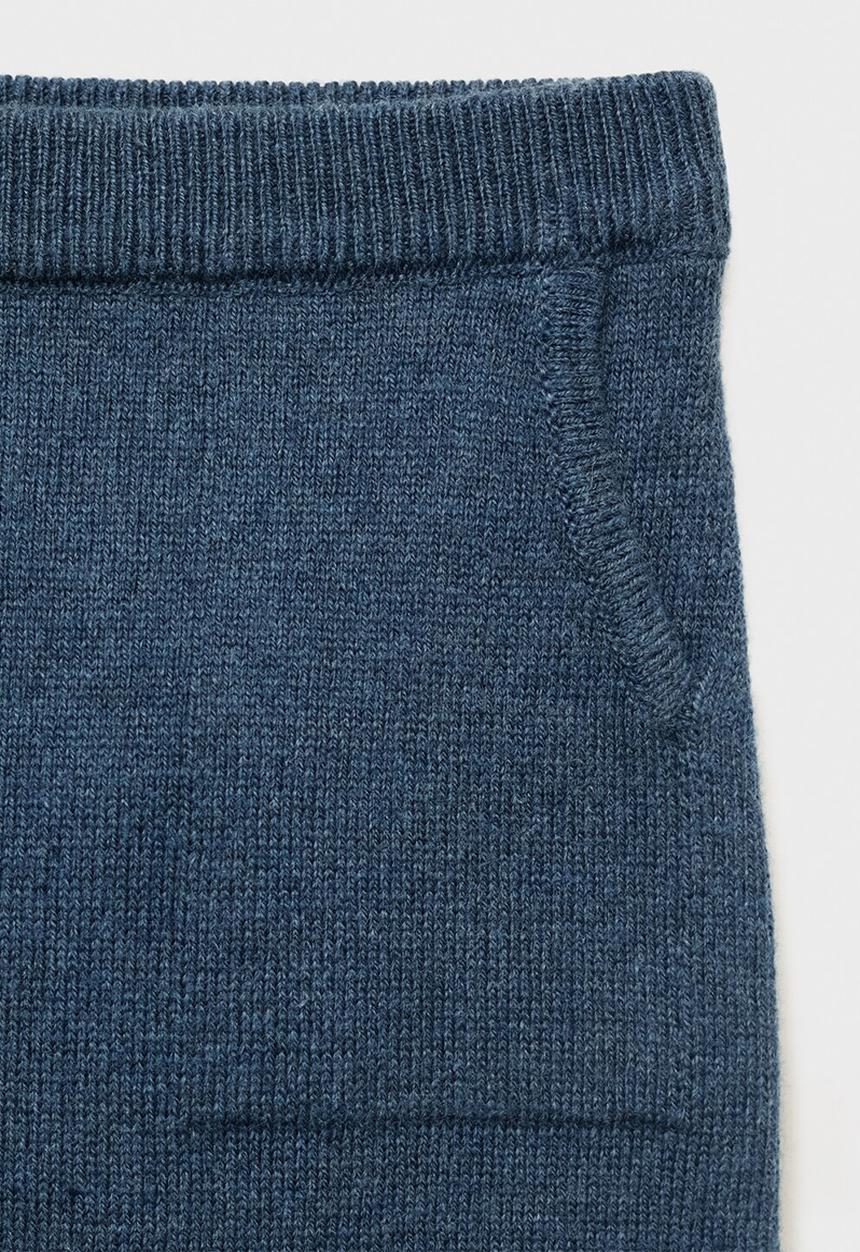 MANGO - Trousers glasgow - medium blue