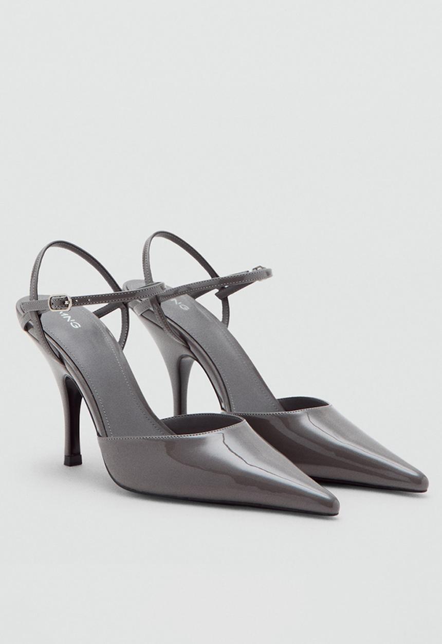 MANGO - Virgi heel - grey 