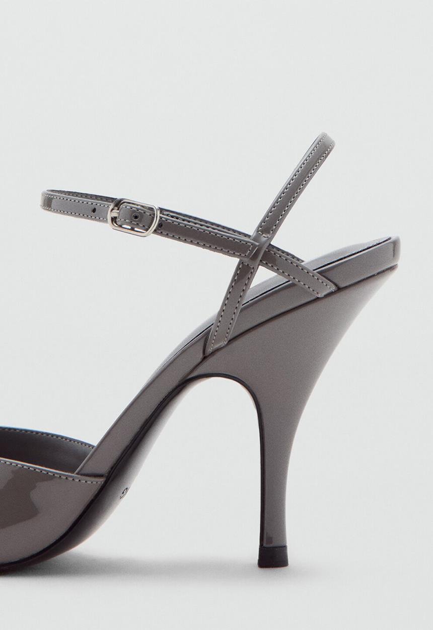 MANGO - Virgi heel - grey 