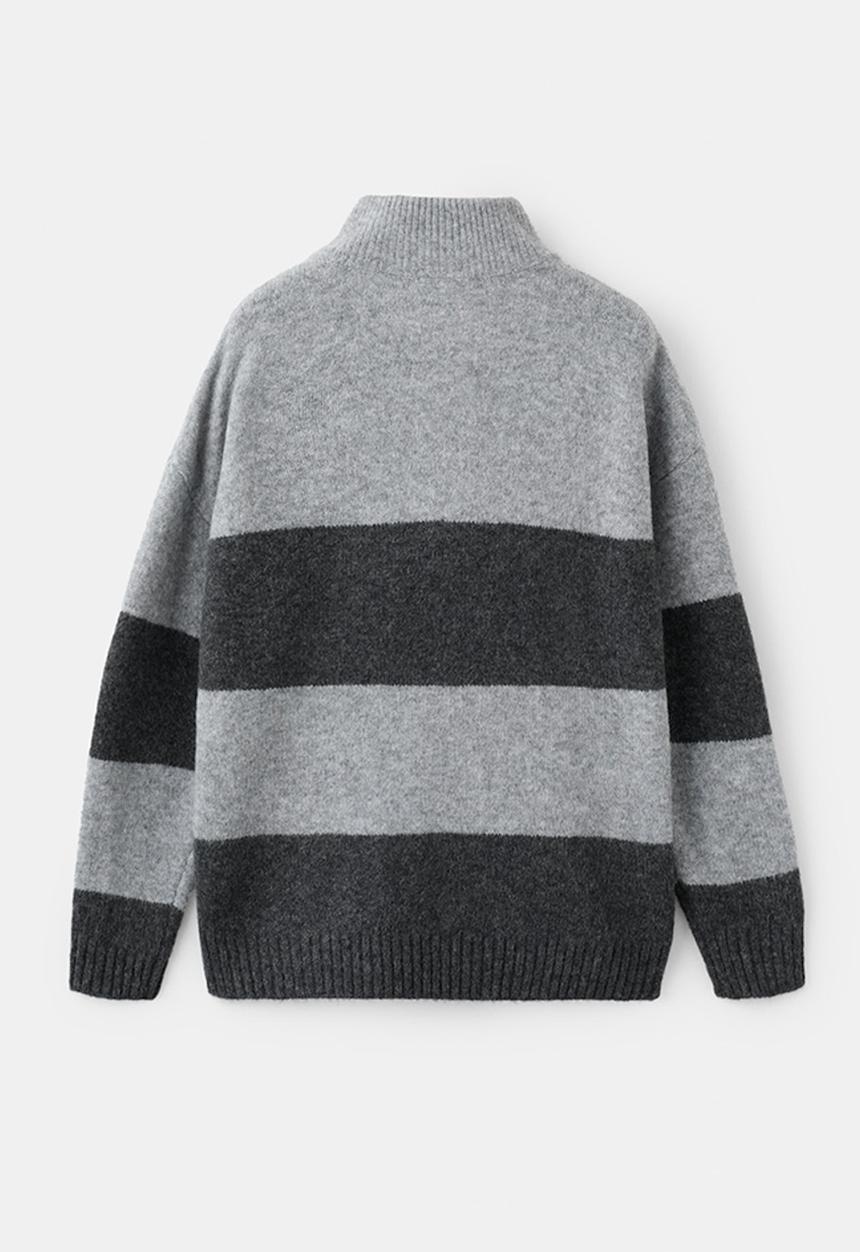 MANGO - Sweater JAI - Medium Gray