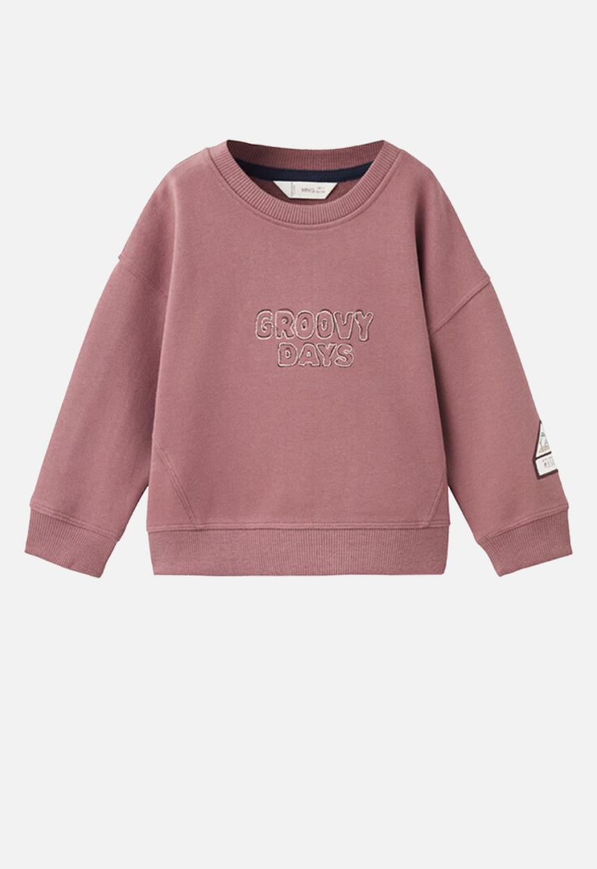 MANGO - Sweatshirt GROOVY - Cherry