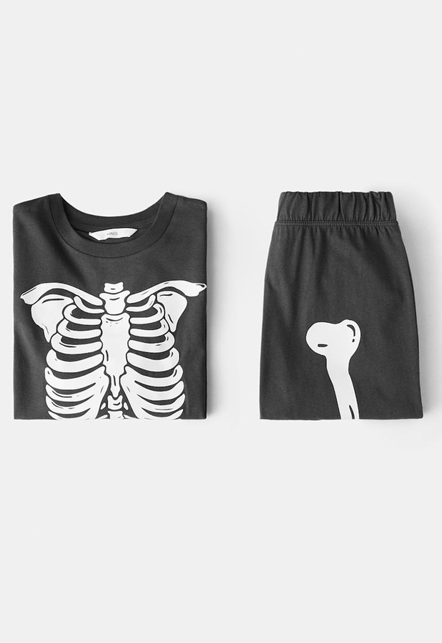 MANGO - Pyjama BONESB - Charcoal