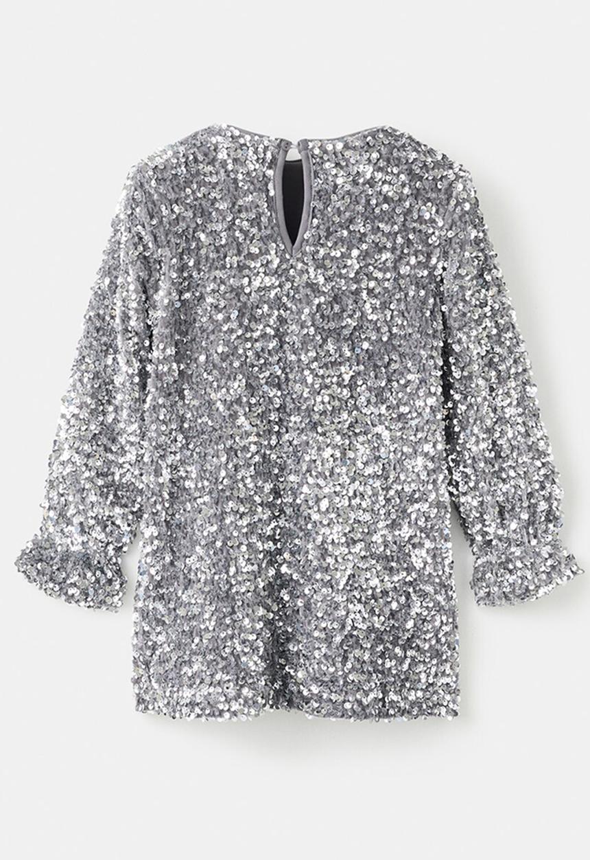 MANGO - Dress SILVERB - Silver