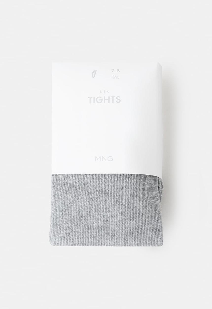 MANGO - Tights leoliso - medium grey