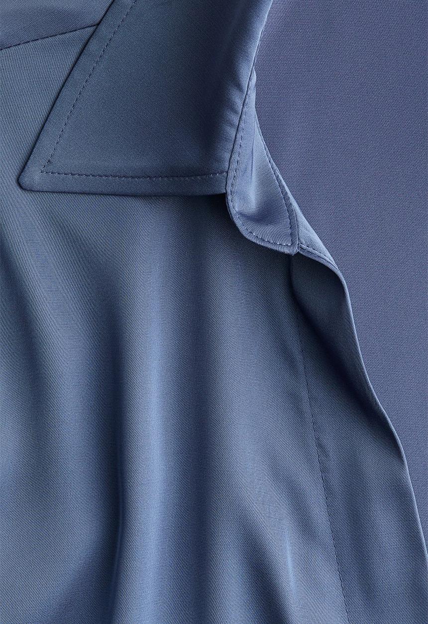 H&M - V-neck blouse - dusty blue