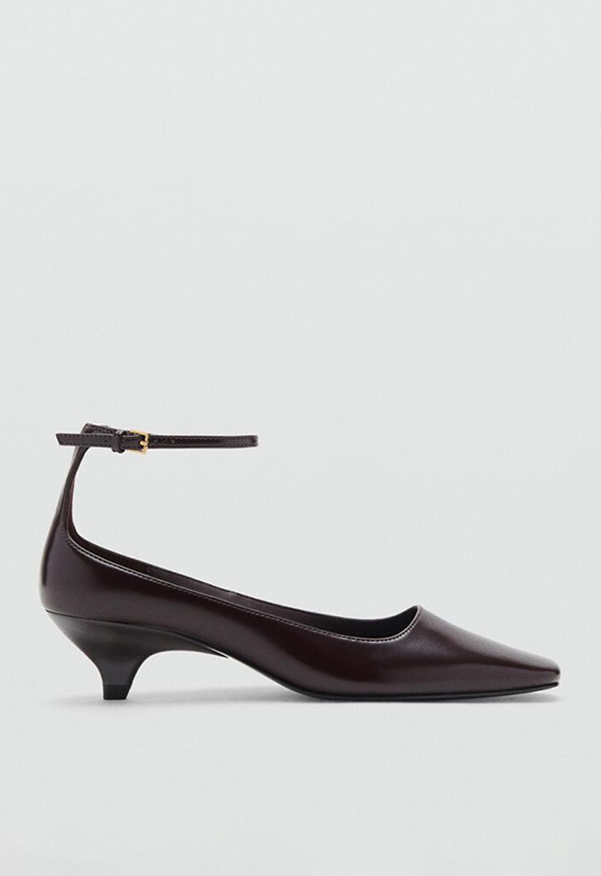 MANGO - Pulse heel - dark brown