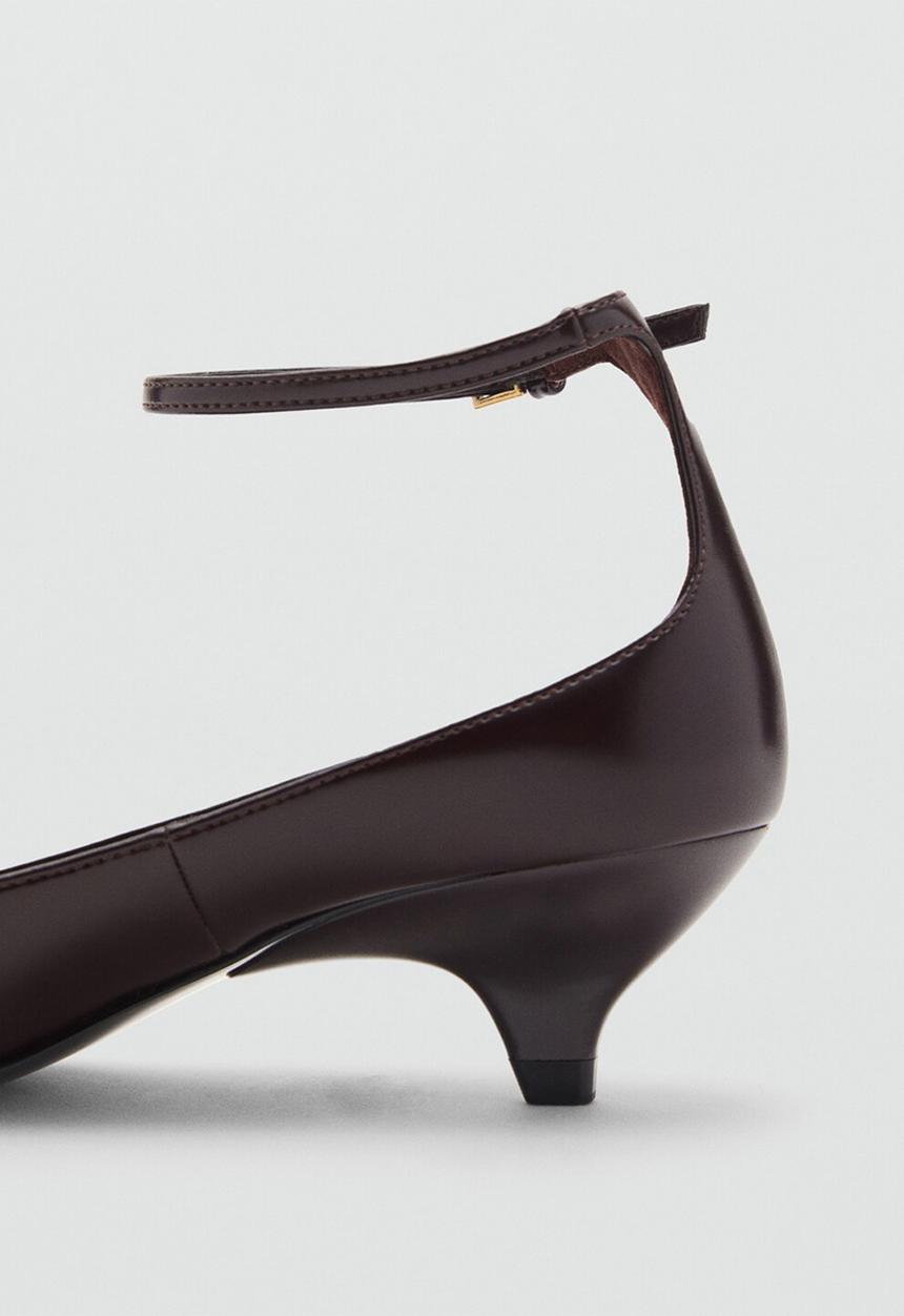 MANGO - Pulse heel - dark brown
