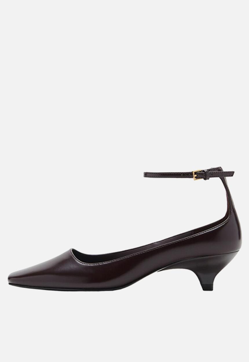 MANGO - Pulse heel - dark brown