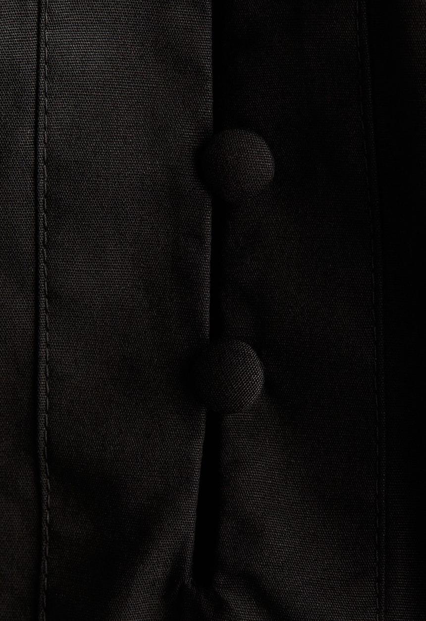 H&M - A-line cotton dress - black