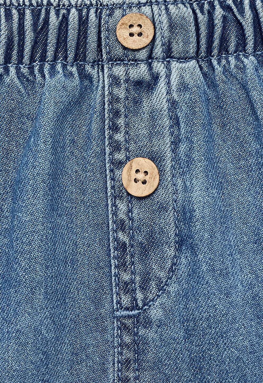 MANGO - Jeans turbo - open blue