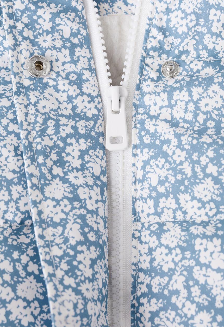 MANGO - Puffer coat lirio - light pastel blue