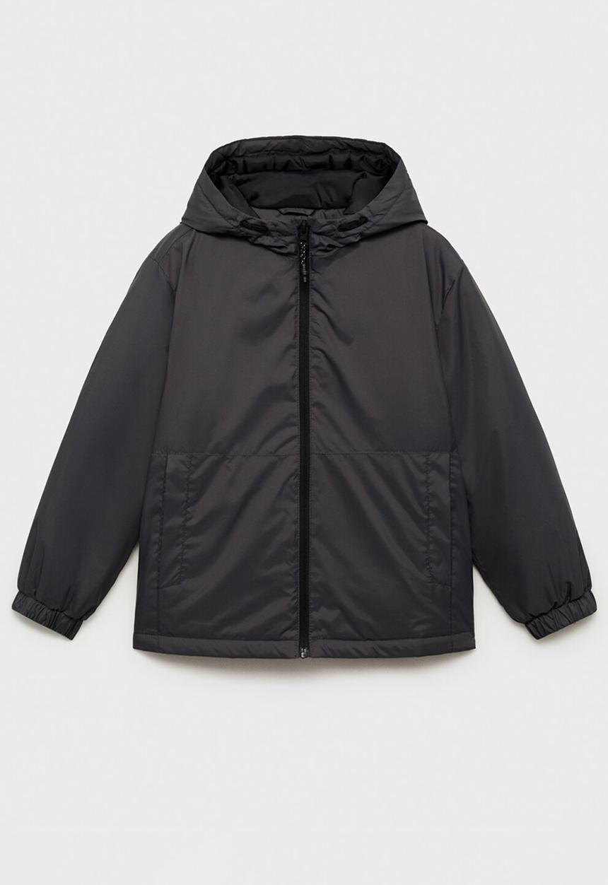 MANGO - Puffer coat pepe - charcoal