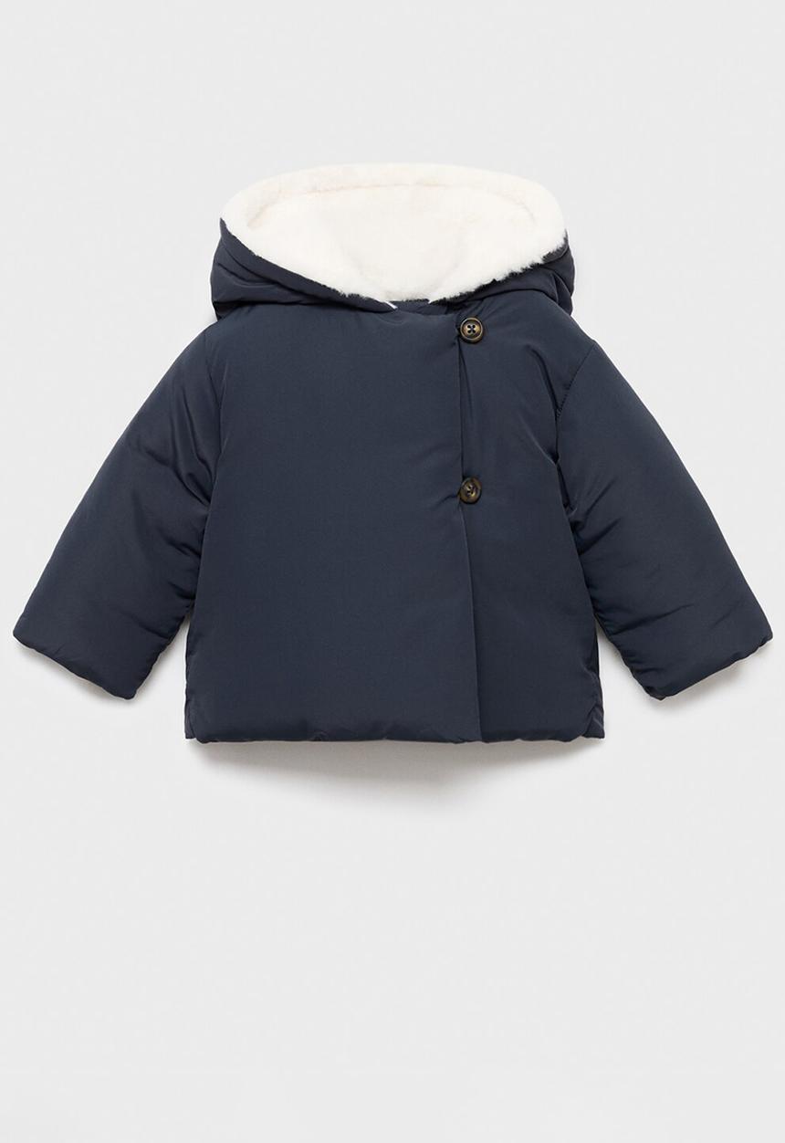 MANGO - Puffer coat vichy1 - navy