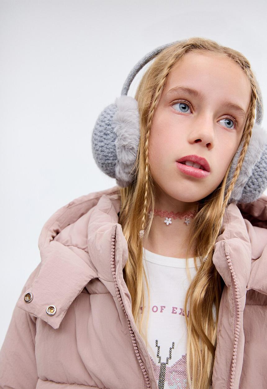 MANGO - Puffer coat valeria - pink