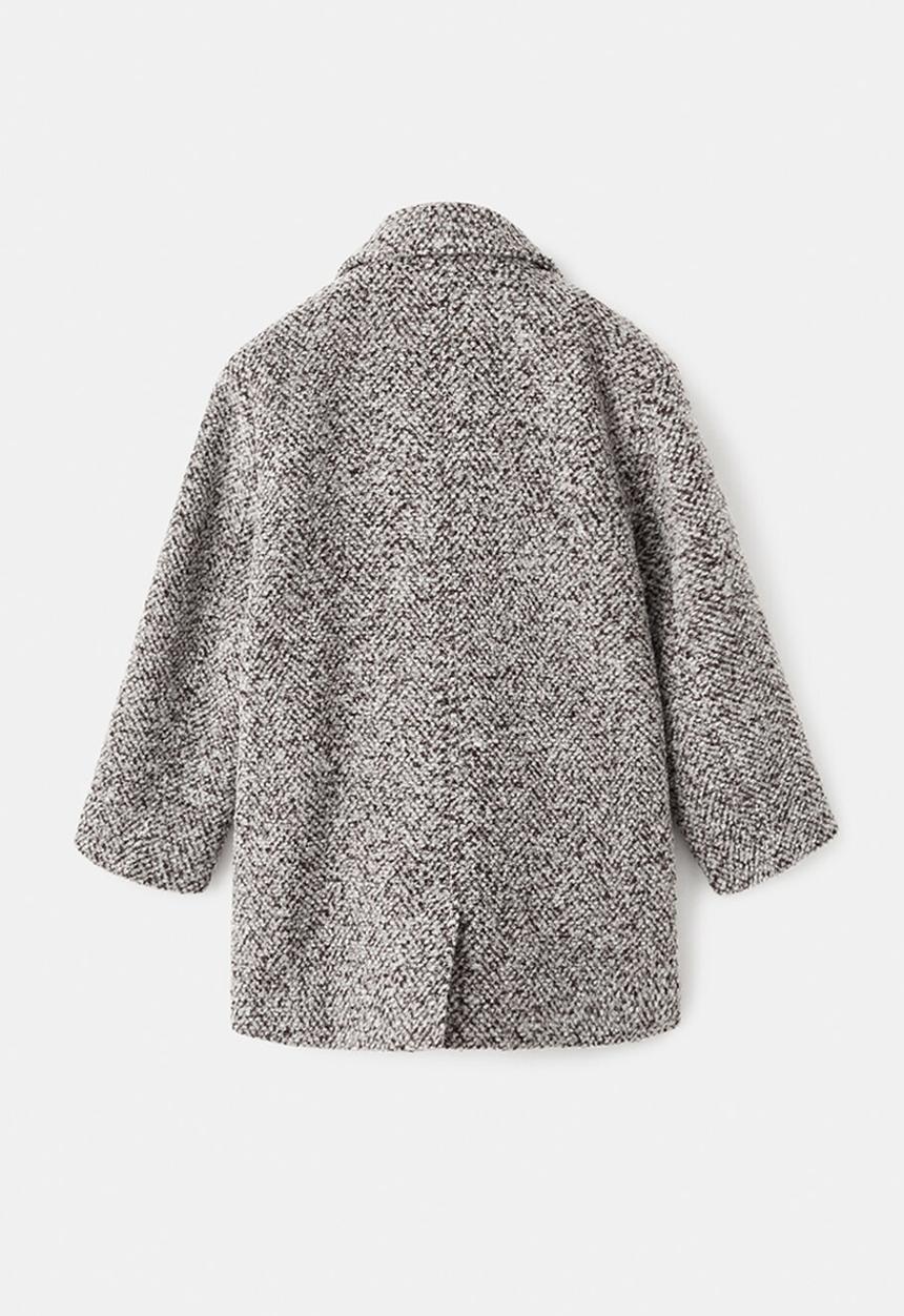 MANGO - Coat mocca - Brown