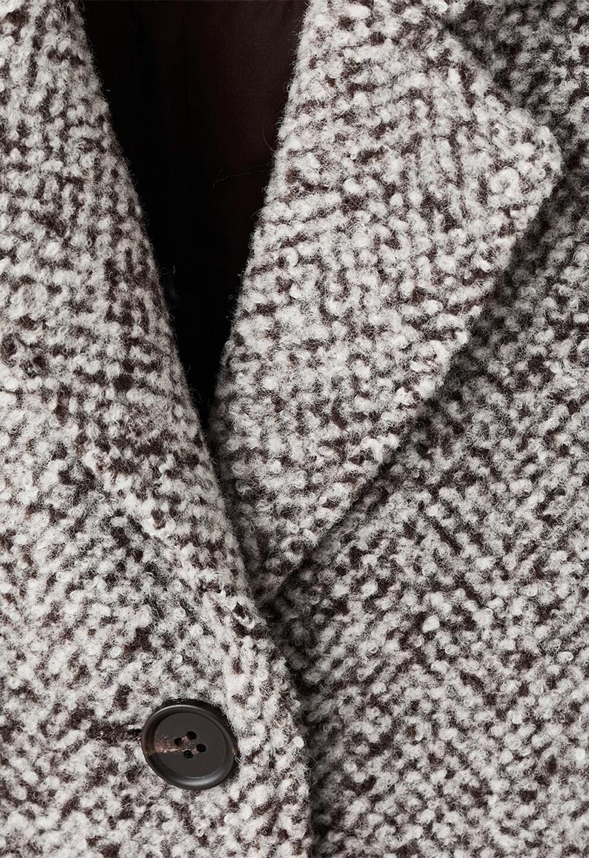 MANGO - Coat mocca - Brown