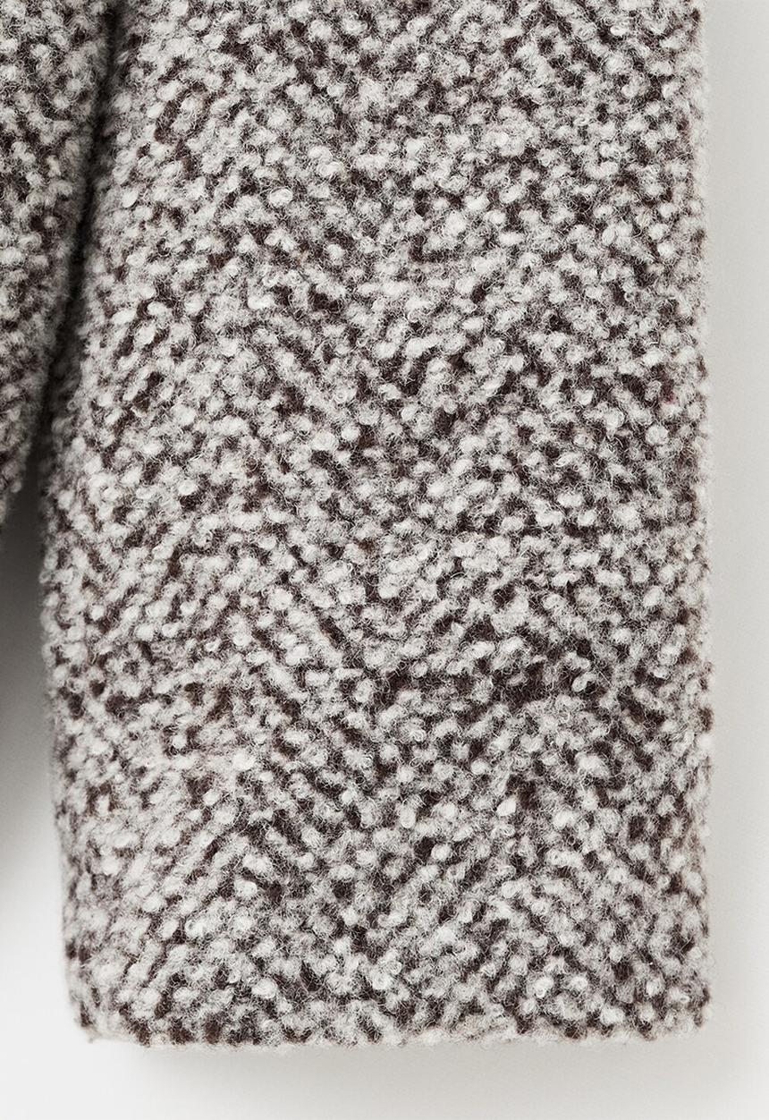 MANGO - Coat mocca - Brown