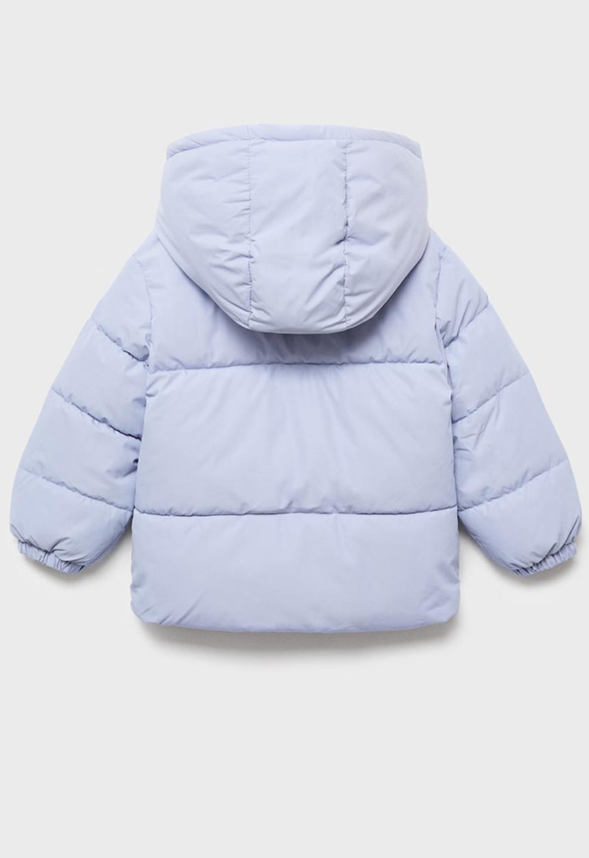 MANGO - Puffer coat noni - light pastel blue