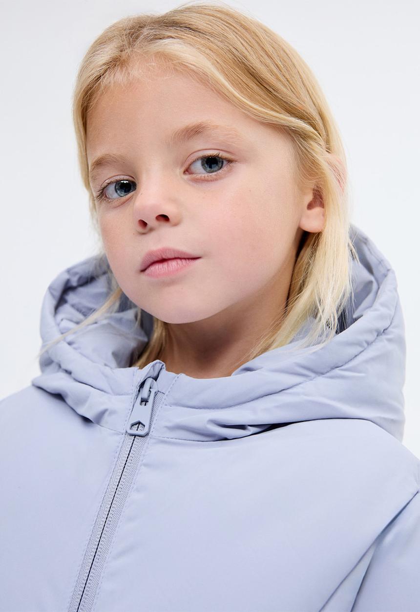 MANGO - Puffer coat noni - light pastel blue