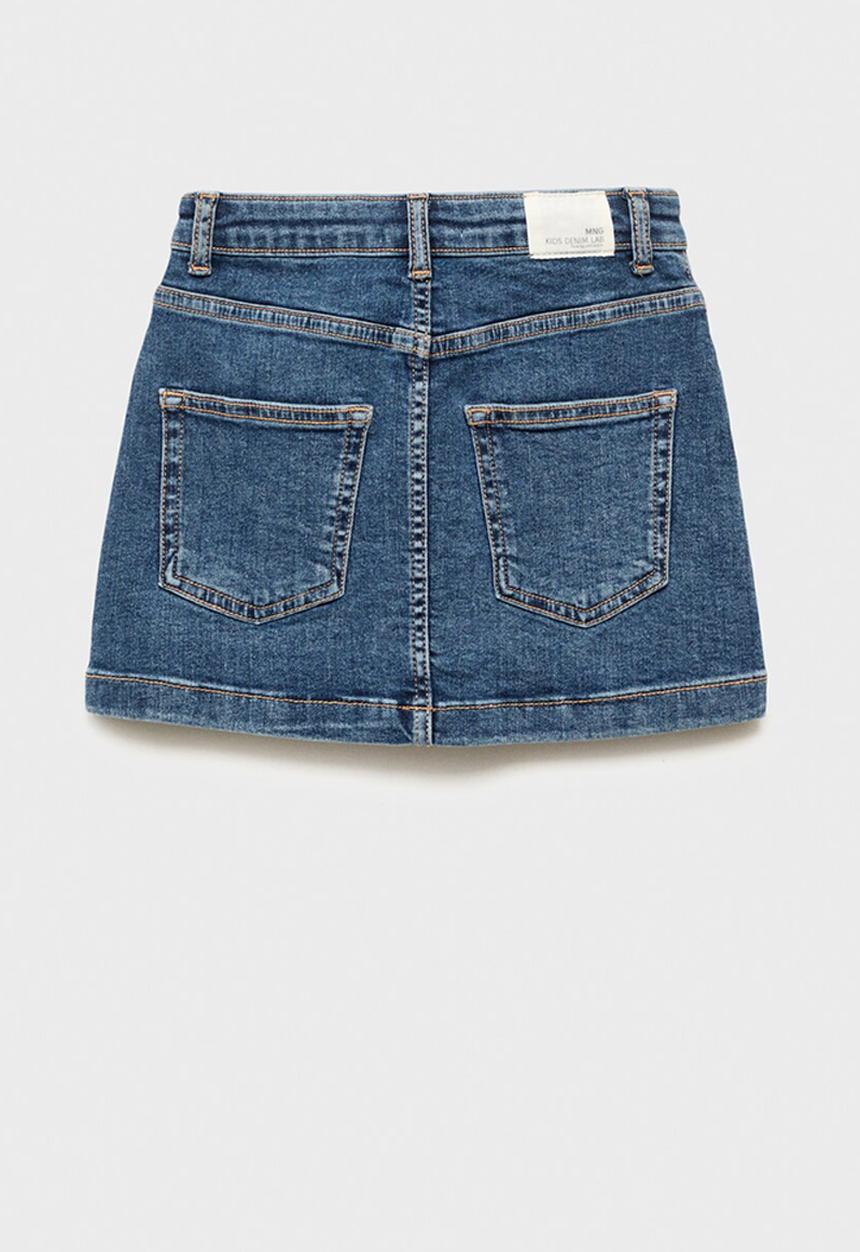 MANGO - Skirt sabrina - open blue