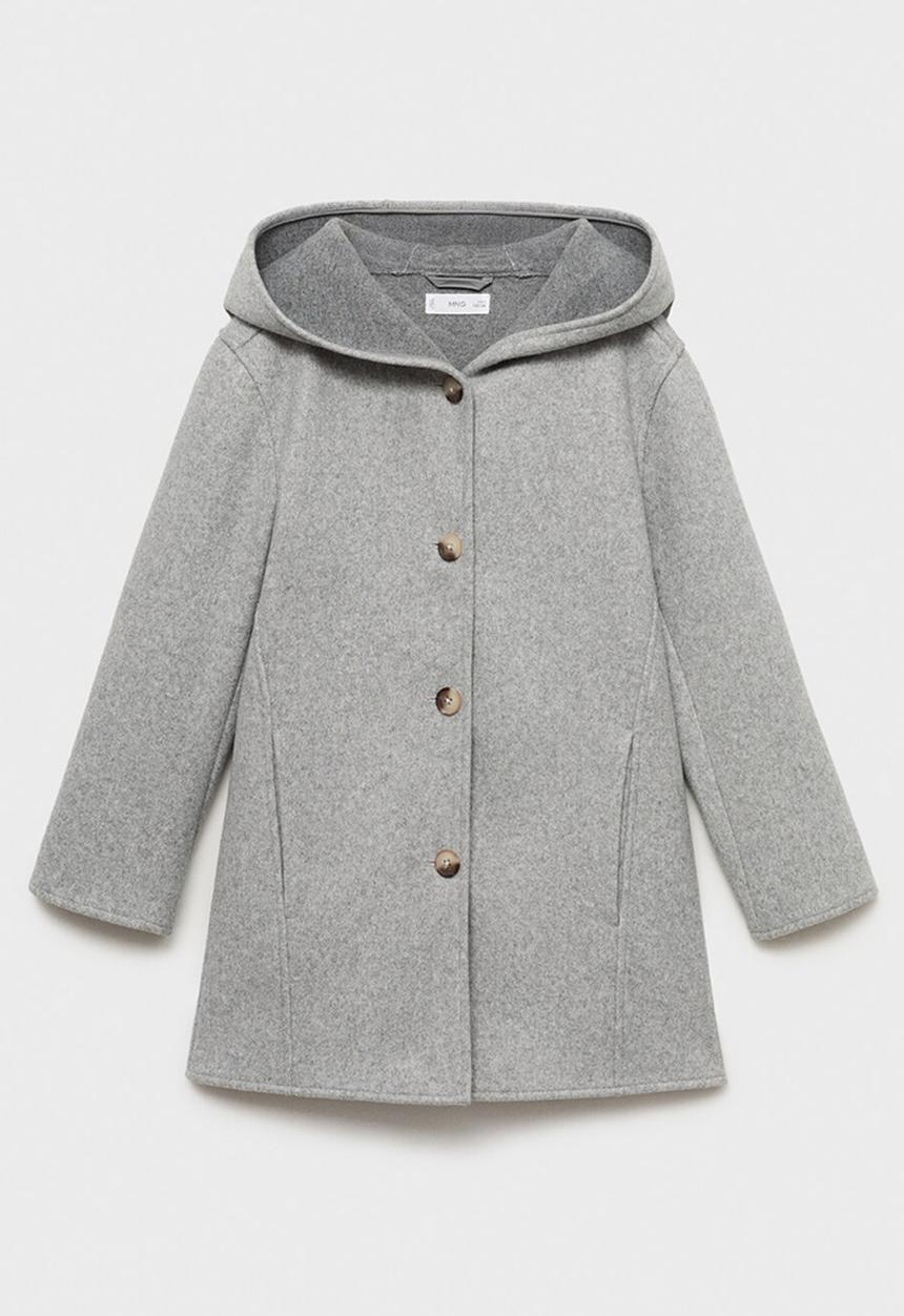 MANGO - Coat sandra - gray