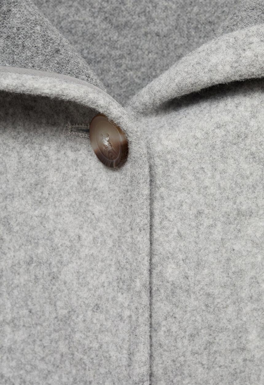 MANGO - Coat sandra - gray