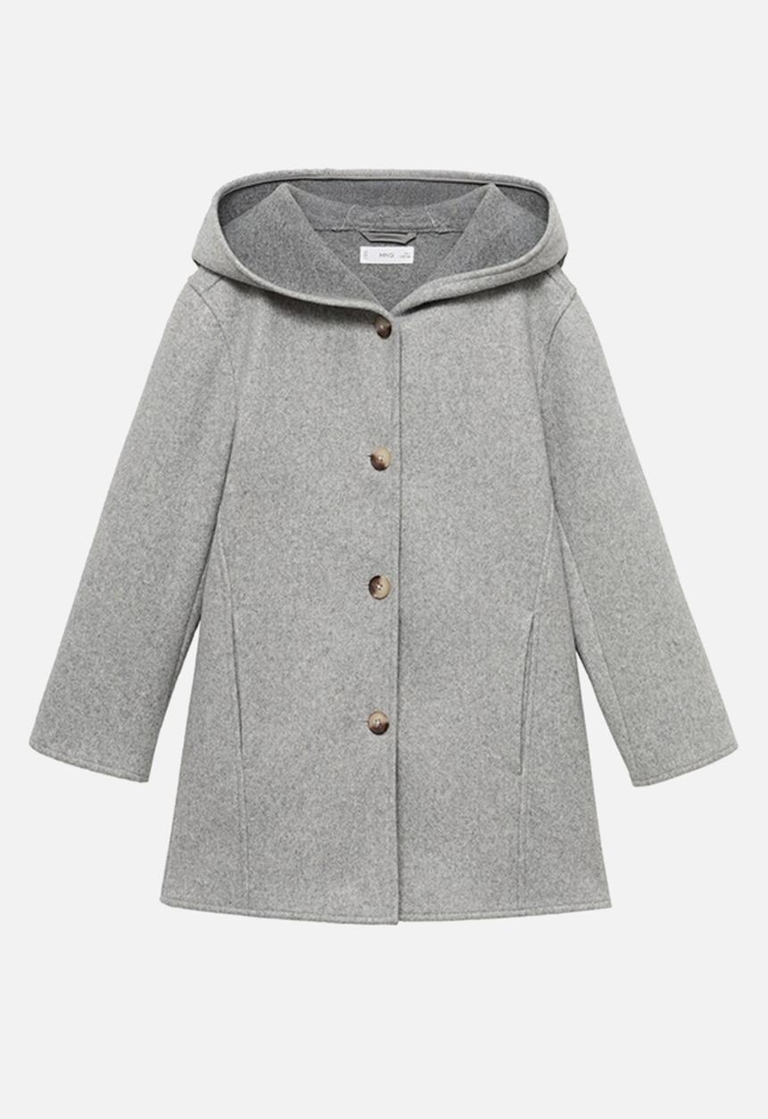 MANGO - Coat sandra - gray