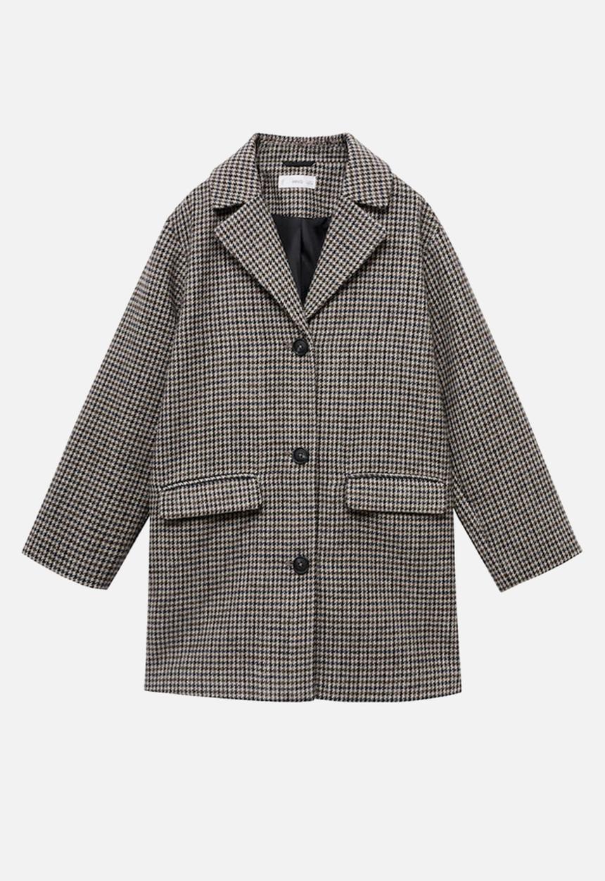 MANGO - Coat lala - brown