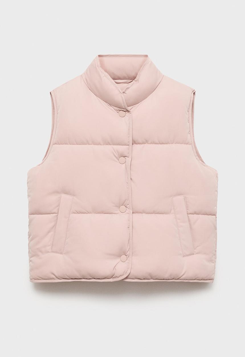 MANGO - Outer vest irina - pink