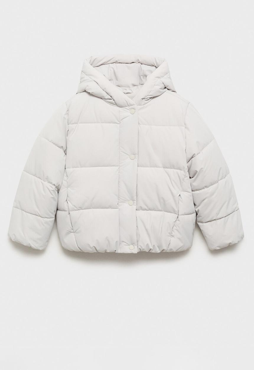 MANGO - Puffer coat tina - grey