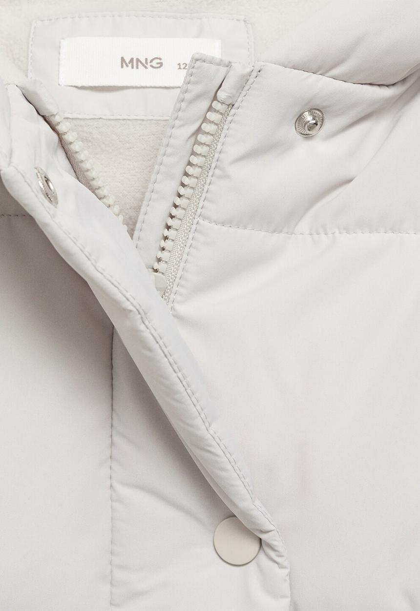 MANGO - Puffer coat tina - grey
