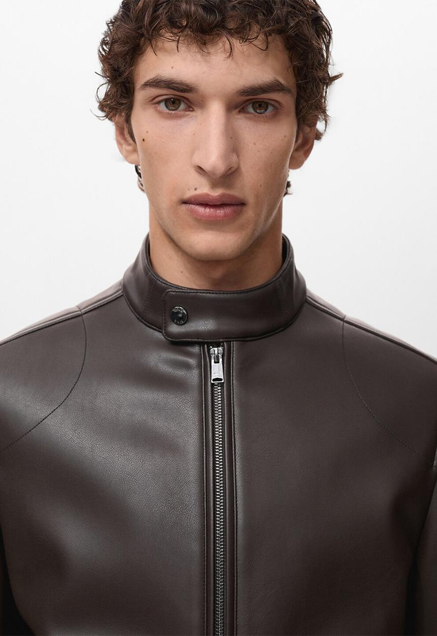 MANGO - Chaqueta Joseno - Dark Brown