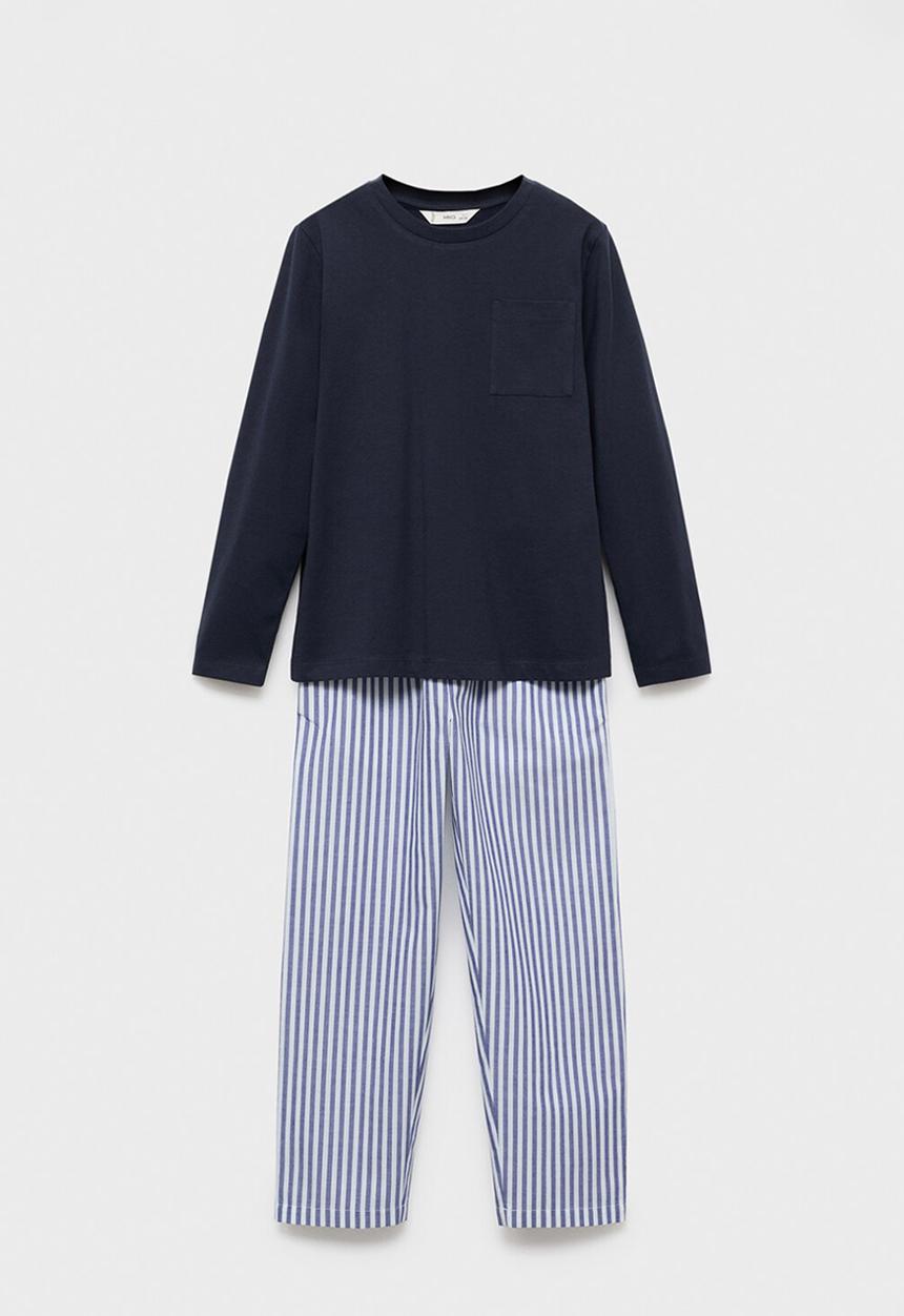 MANGO - Pyjama comfy - navy