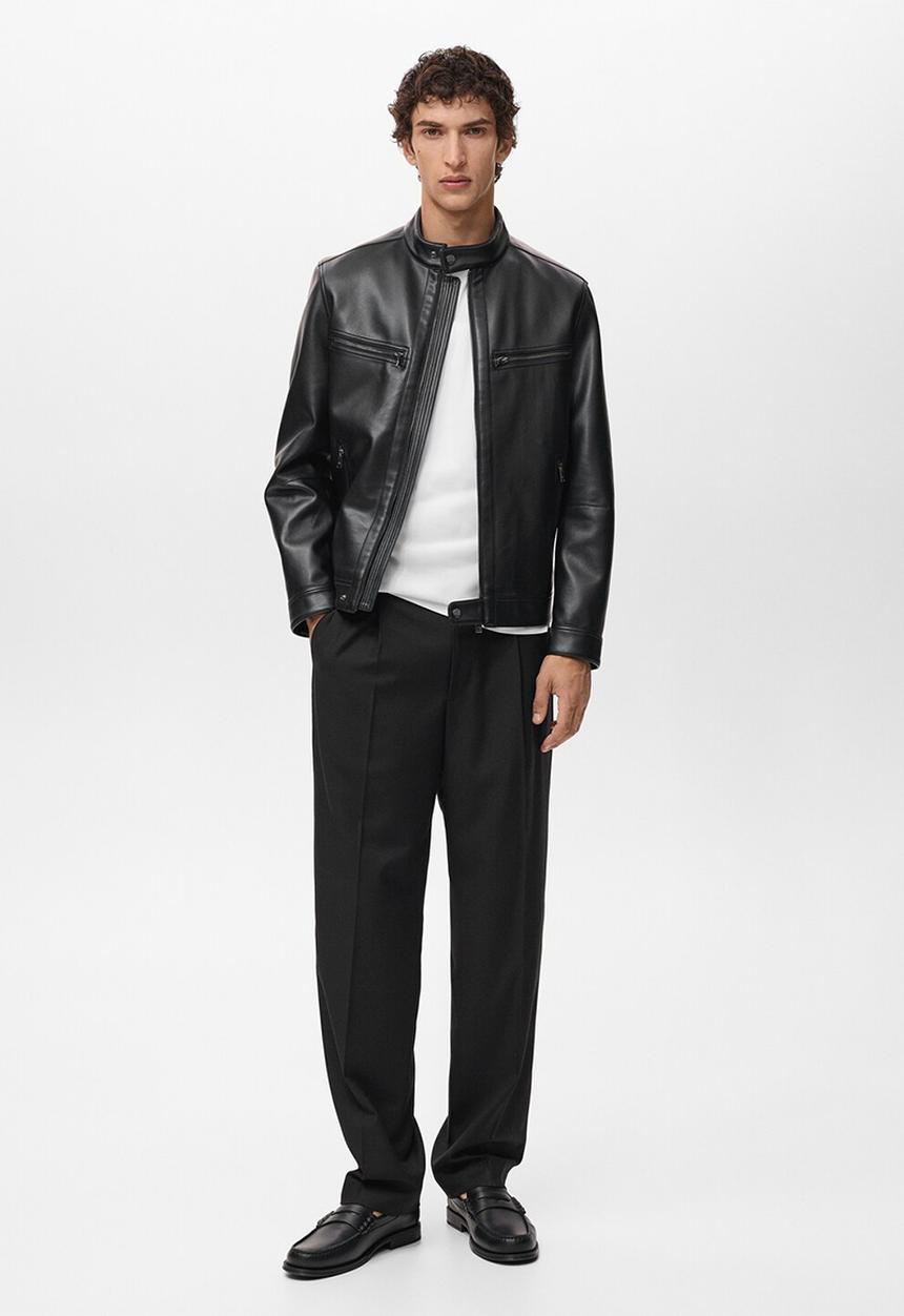 MANGO - Chaqueta Brake - Black