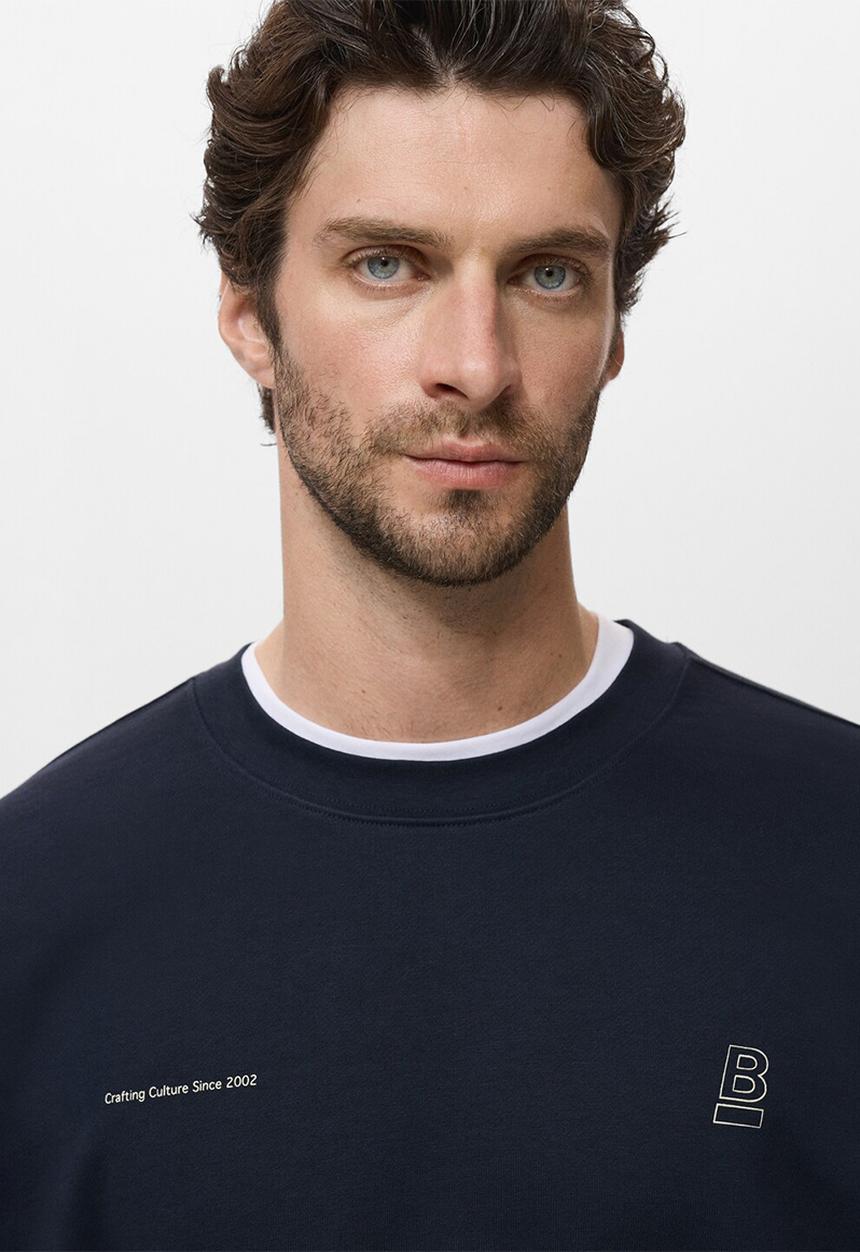 MANGO - Sudadera Brooklyn - Navy