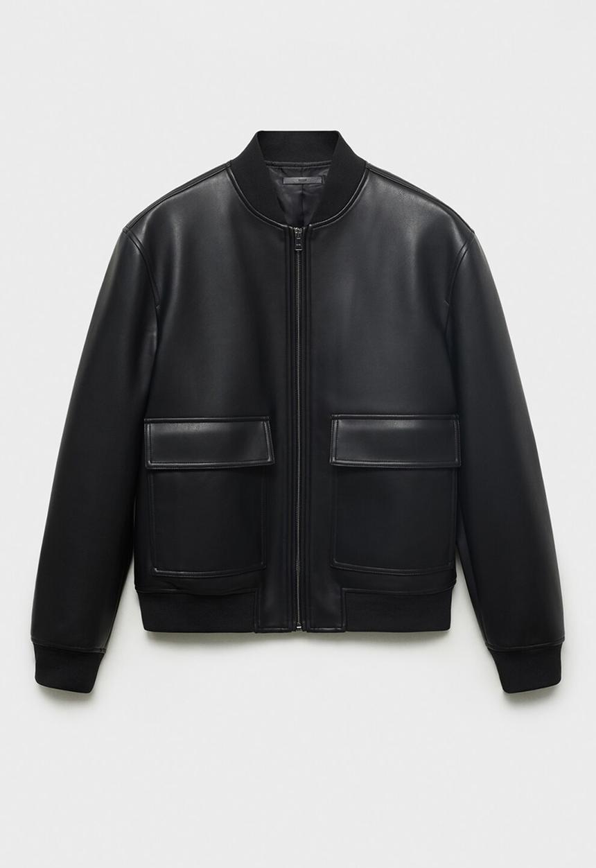 MANGO - Chaqueta Marcel - Black