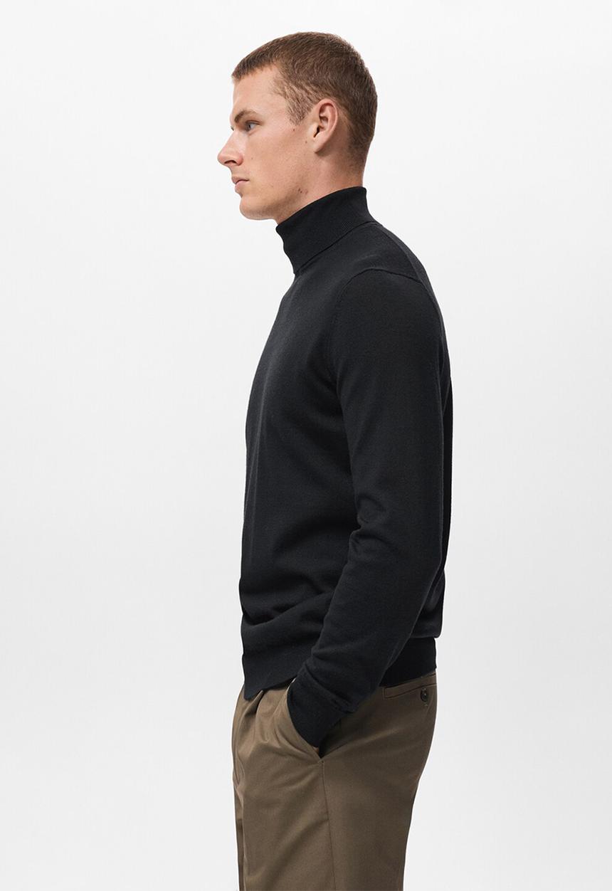 MANGO - Jersey Willyt - Black