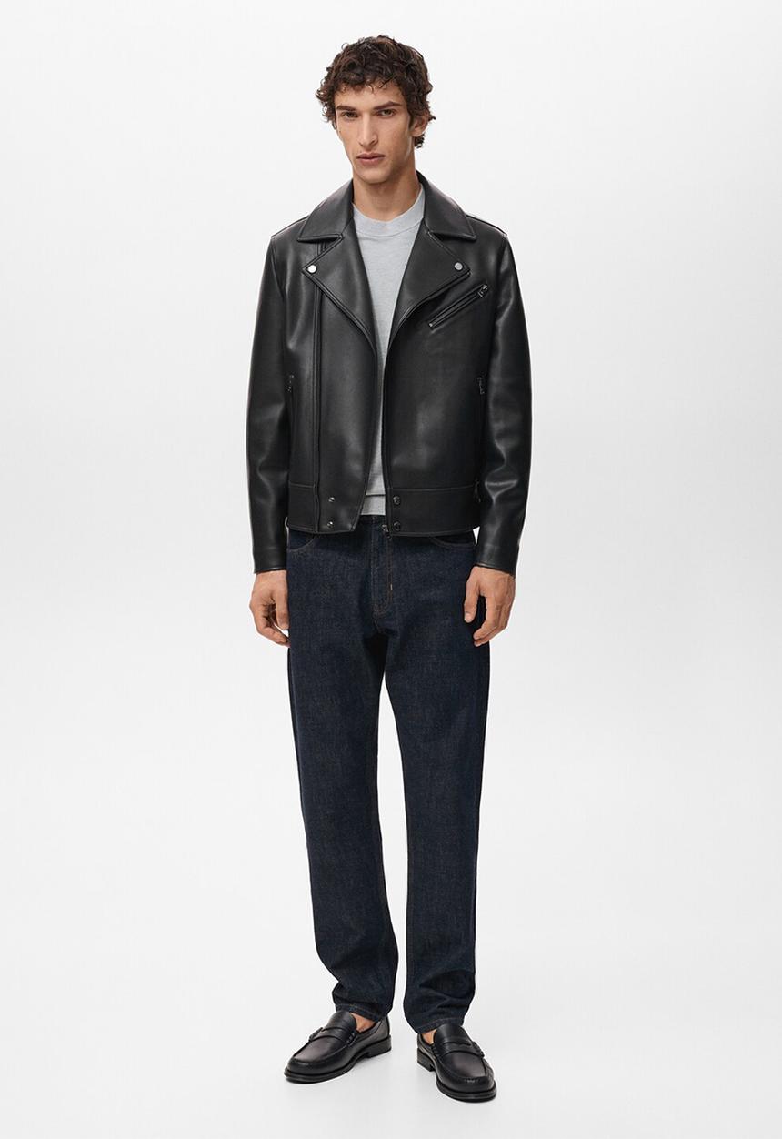 MANGO - Chaqueta Julio - Black