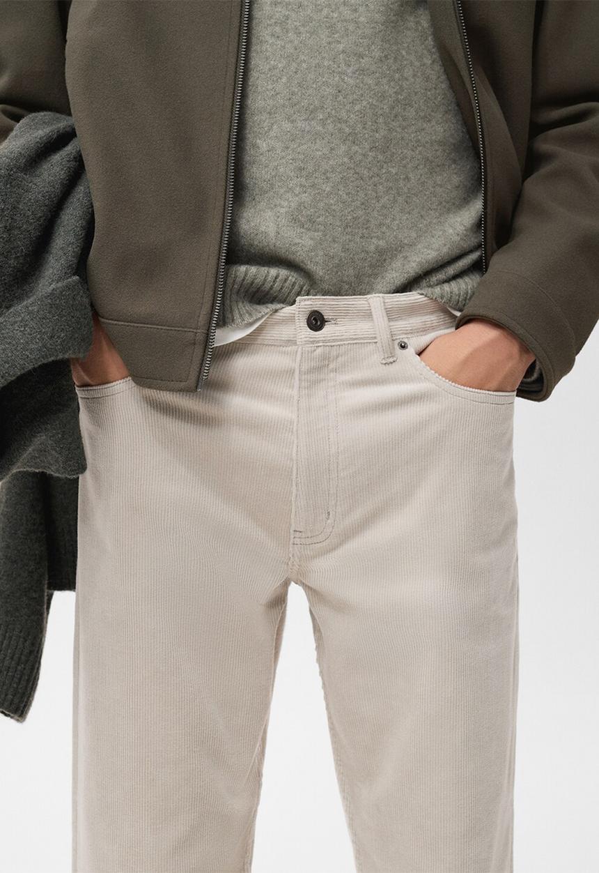 MANGO - Pantalon Pompeia - Beige