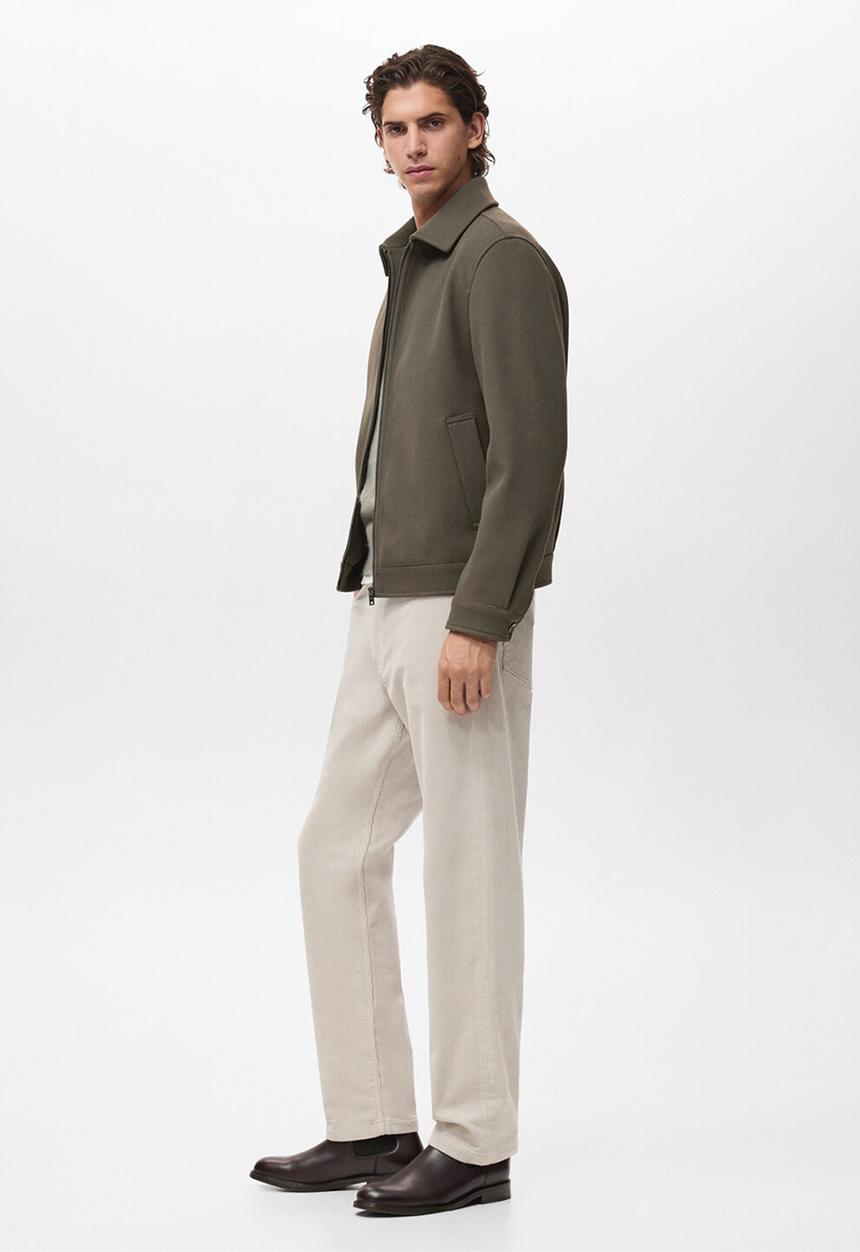 MANGO - Pantalon Pompeia - Beige