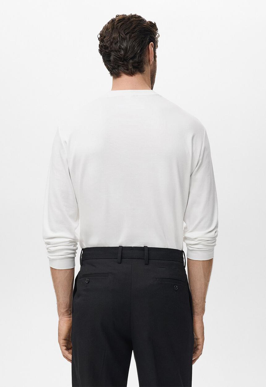 MANGO - Camiseta Gareth - White