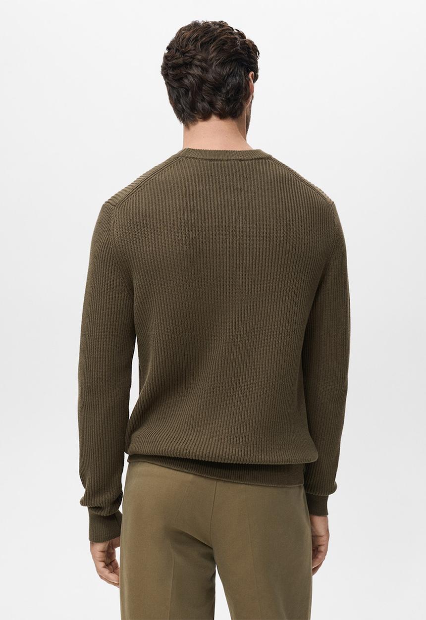 MANGO - Jersey Madeira - Dark Green