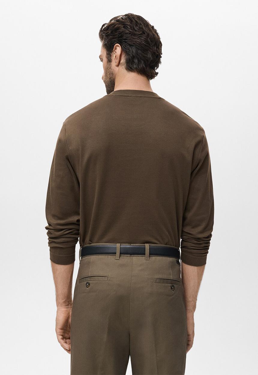 MANGO - Camiseta Gareth - Dark Green