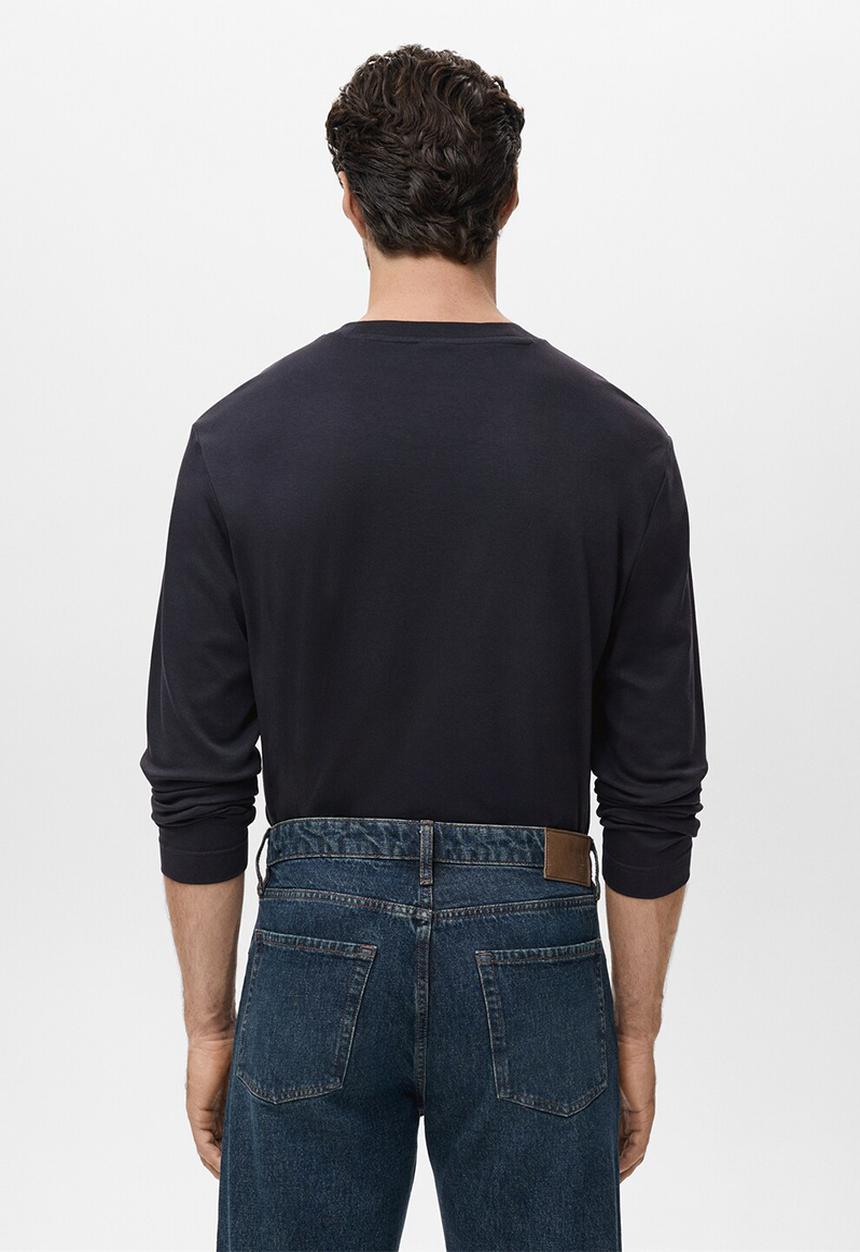 MANGO - Camiseta Gareth - Navy