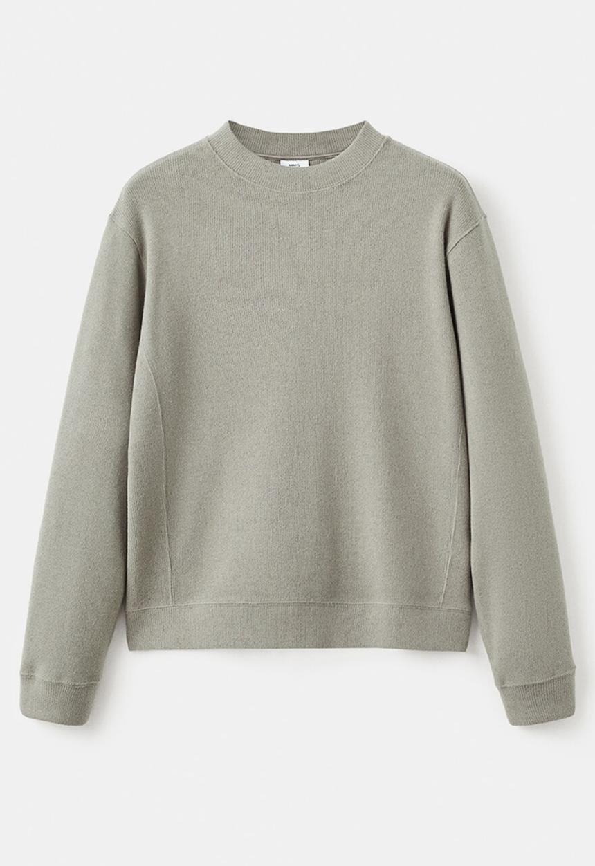 MANGO - Sudadera Besalu - Pastel Green