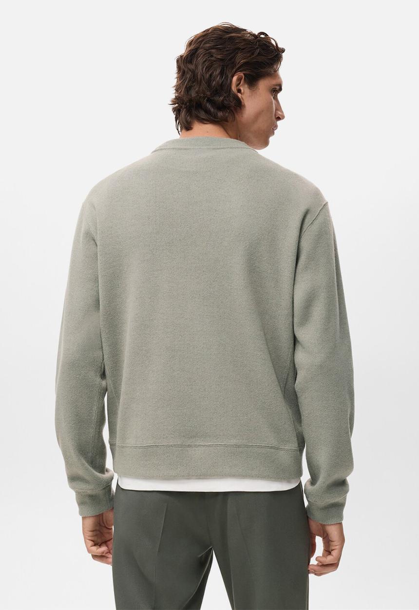 MANGO - Sudadera Besalu - Pastel Green