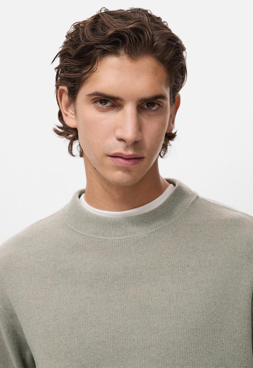 MANGO - Sudadera Besalu - Pastel Green
