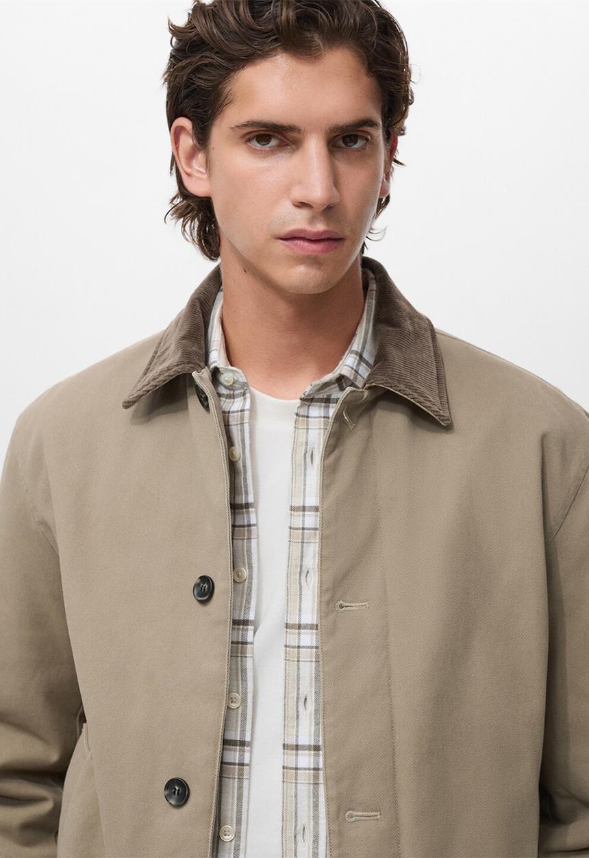 MANGO - Cazadora Theon - Beige